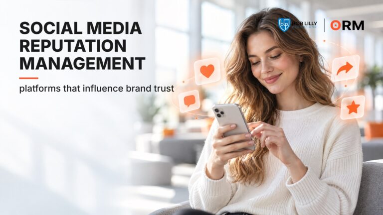Social media reputation management: platforms that influence brand trust